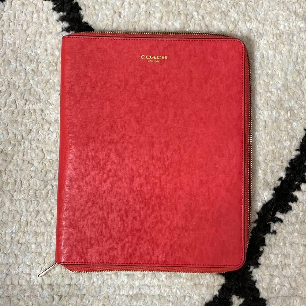 COACH iPad or tablet case